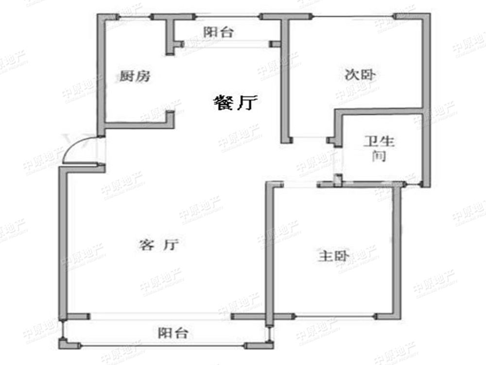 百合春天雪莲东里 -户型图