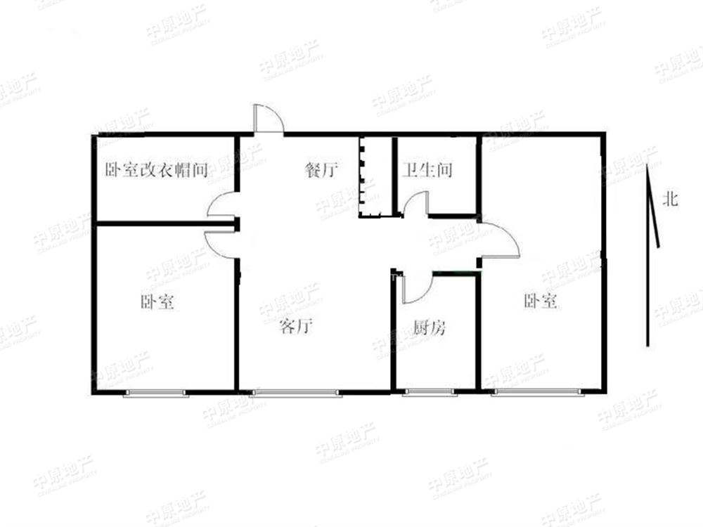 东北角艺术公寓 精装三室 中营学片