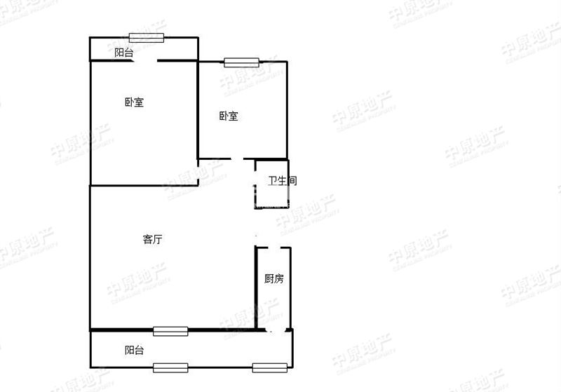 金玫瑰公寓双阳大两室 配套齐全 小区环境好 诚意卖