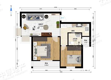 学田南苑楼中楼户型图_南宁东风南苑户型图_南通好房